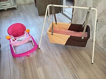 Uşaq üçün iki məhsul dəsti: - Asma beşik/sallasallanan beşik lalafo.az -da Uşaq üçün iki məhsul dəsti: - Asma beşik/sallasallanan beşik