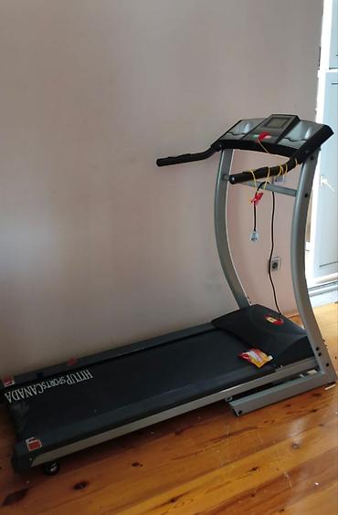 İdman və istirahət: Qaçış trenajoru – kompakt, elektrikli, konsollu model -100 kg - — 3