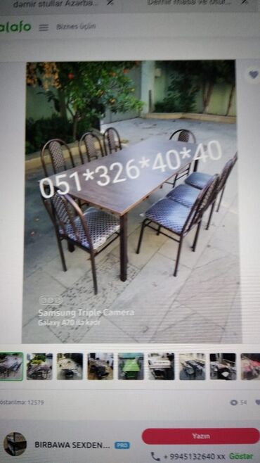 Sifarişlə masa və oturacaq dəstləri: Dördbucaq masa, Mətbəx üçün, Qonaq otağı üçün, Dəhliz üçün, 4 nəfər, Açılan, Azərbaycan, Zəmanətli -da lalafo.az — 24 Sifarişlə masa və oturacaq dəstləri: Dördbucaq masa, Mətbəx üçün, Qonaq otağı üçün, Dəhliz üçün, 4 nəfər, Açılan, Azərbaycan, Zəmanətli — 24