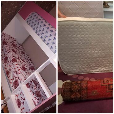 demir qapi ikinci el: Oğlan və qız üçün, İşlənmiş, Beşik, Matras ilə