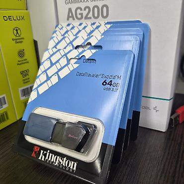 64gb usb3.2 kingston data traveler exodia m, новые, ориг рабочие 100%