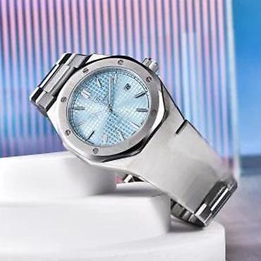 Ručni satovi: PAGANI DESIGN PD-1673 - 40mm - Svetlo plava Potpuno NOV unisex sat — 10