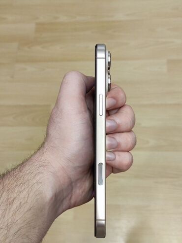 Apple iPhone: IPhone 16 Pro Max, 512 GB, Desert Titanium, Face ID, Zəmanət, Sənədlərlə — 6