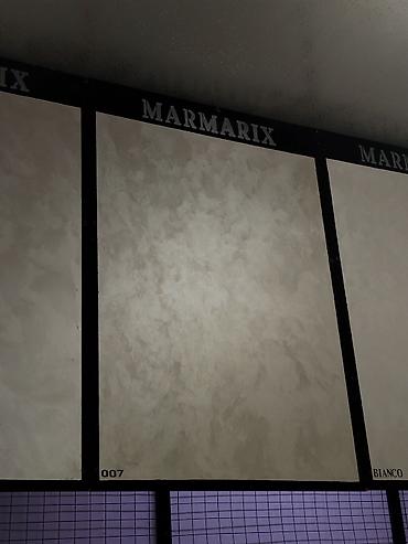 Декоративная штукатурка MARMARIX, образец 007 Bianco. - Фактура