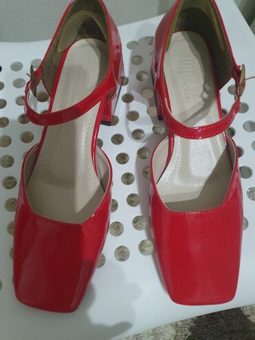 обувь из турции: Туфли 36, цвет - Красный