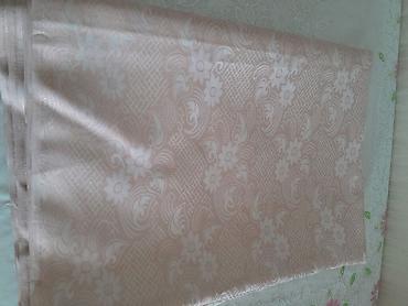 divan üçün parcalar: Məhsul: Jacquard naxışlı parça - Rəng: Pudra/şampan tonlarında açıq — 2