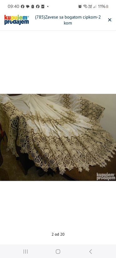 Zavese i draperije: Tanke i mrežaste zavese, bоја - Šareno — 4