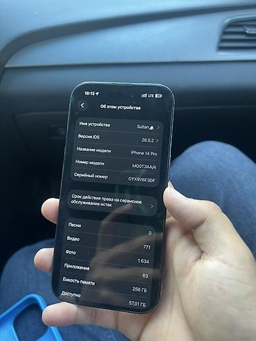 ipad 13: IPhone 14 Pro, 256 ГБ - Модель: iPhone 14 Pro (номер модели — 1