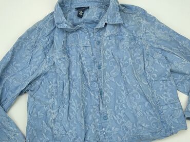 bluzki z długim rękawem plus size: Koszula Damska, 3XL, stan - Dobry