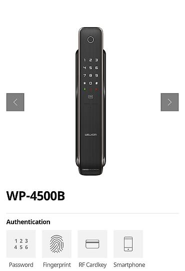 замок для гаража: ПРОДАЮ Умный дверной замок Welcom WP‑4500B, Купил в Сеуле за дорого — 1