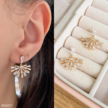 Bijuteriya dəstləri: Qızıl rəngli bijuteriya dəstləri 1) Qırmızı daşlı “marquise” forması — 19