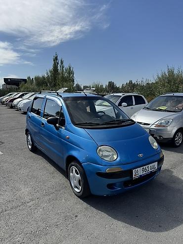 Daewoo: Daewoo Matiz: 2001 г., 0.8 л, Механика, Бензин, Хэтчбэк — 1