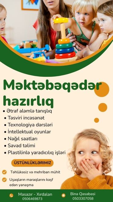 Məktəbəqədər və ibtidai sinif hazırlığı: Məktəbəqədər və ibtidai sinif hazırlığı, Azərbaycan dili, Qrup