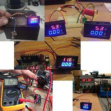 vezivanje masne: VOLTMETAR AMPERMETAR DC 0-100V 0-10A - JEDNOSMERAN NAPON | Voltmetar — 4