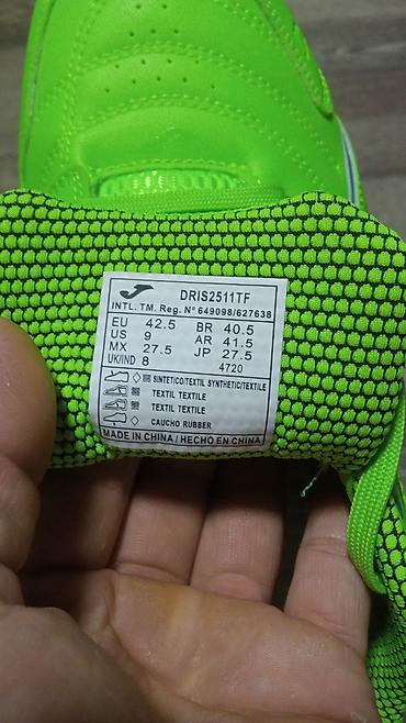 Бутсылар: 🔥 *Joma Dribbling TF Оригинал* 📏 Размер: 42.5 (27.5 см) / US 9 🎨 — 5
