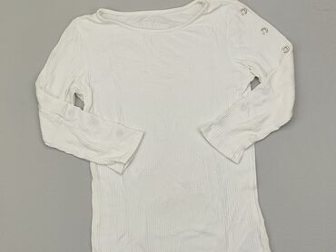 białe dopasowana bluzki z długim rękawem: Blouse, Amisu, S (EU 36), condition - Good