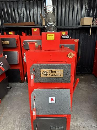кышкы кийимдер: Катуу отун казаны Жаңы, Бренд: Thermo Gradua, Үй үчүн, Башкаруу түрү: Автоматтык — 8