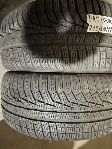 шины зимние матиз: Шины 215 / 50 / R 17, Зима, Б/у, Пара, Легковые, Корея, Hankook