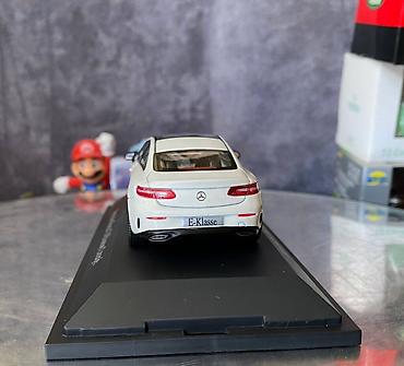 Avtomobil modelləri: Коллекционная модель Mercedes-Benz E-class W213 Coupe white 2017 — 7