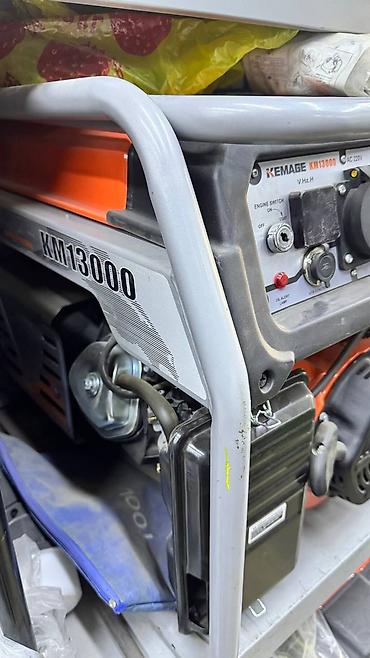 Генераторы: Бензиновый генератор KEMAGE KM13000 - Модель: KM13000 - Выходы: AC — 3