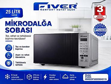 Mikrodalğalı sobalar: Mikrodalğalı soba Fiver İnformasiya Текст FIVER Mikrodalğalı Soba – — 1