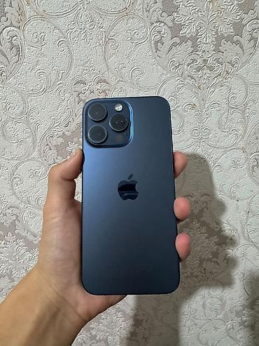 iphone 13 max: IPhone 15 Pro, Новый, 256 ГБ, Синий, Чехол, 92 % — 1