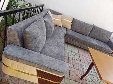 ucuz divan satilir: L‑formal U şəklində künc divan Göründüyü kimi təp təzədir 2 ay heç — 1