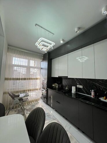 квартиры в кок жар: 2 комнаты, 80 м², Элитка, 7 этаж, Дизайнерский ремонт