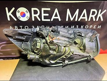 moning: Передняя левая фара Kia 2015 г., Б/у, Оригинал, Корея — 2