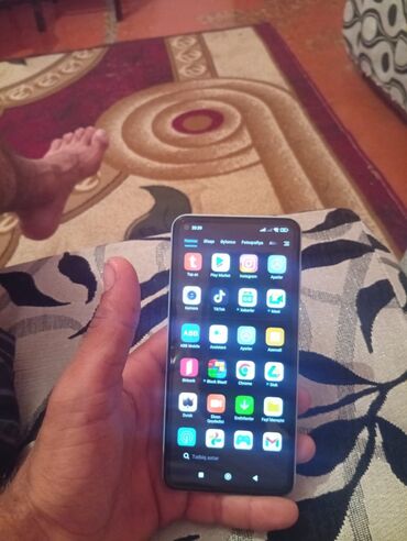 telefon nomrə: Redmi Note 9, 128 GB, rəng - Göy, Düyməli, Barmaq izi
