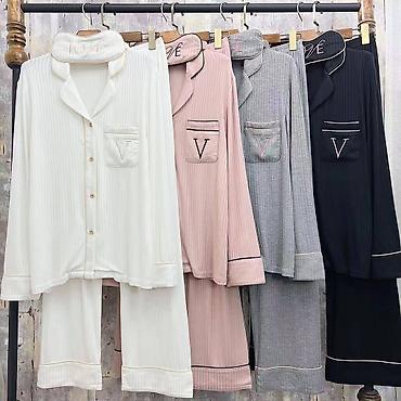 Пижамы: Пижама Бишкек Сатиновая красота всех видов модели: •Длинный рукав со — 65