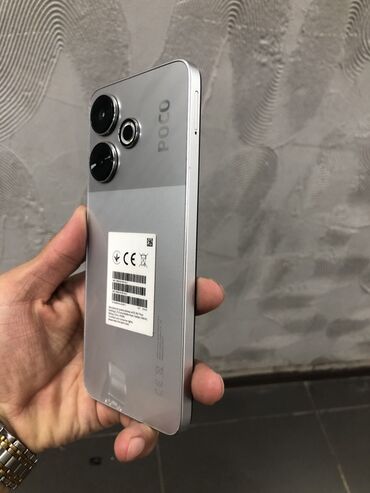 чехол для poco: Poco M6, Жаңы, 256 ГБ, түсү - Ак