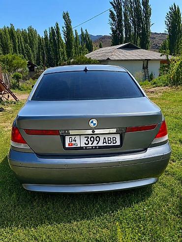 ош е34: BMW 7 series: 2002 г., 4.4 л, Типтроник, Седан — 3