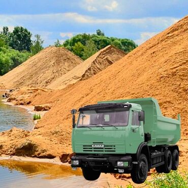 камаз отсева цена: Песок строительный с бесплатной доставкой! Всегда в наличии: карьерный