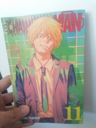 Testlər: Anime manga Chainsaw man 11 vol english dilində super vəzziyette