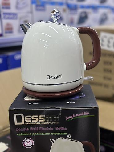 sultan chai: Электрический чайник Dessini Double Wall Electric Kettle - — 2