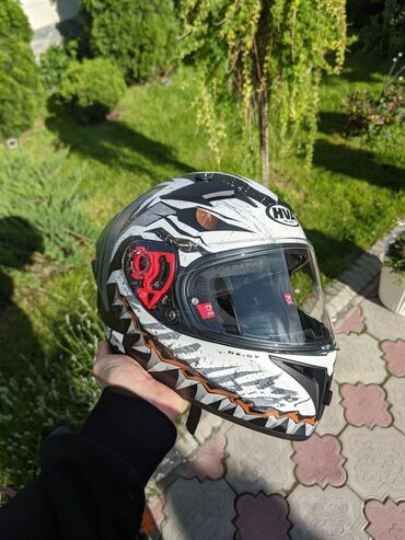 срочно продаю скутер: Продам новый фирменный шлем от фирмы HVA. Качество огонь 🔥😍 Размер M