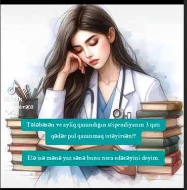 Başqa xidmətlər: Tələbələr üçün əlavə qazanc imkanı haqqında məlumatlılığa yönəlmiş