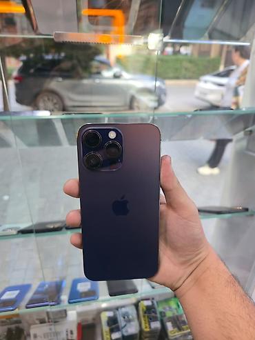 iphone 6d: IPhone 14 Pro Max, 128 GB, Deep Purple, Simsiz şarj — 1
