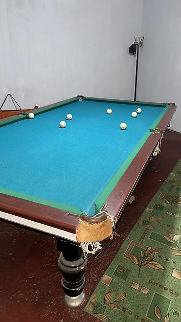 Бильярдные столы: Бильярдный стол -Мраморный 10фут - Размер: полноразмерная игровая — 14