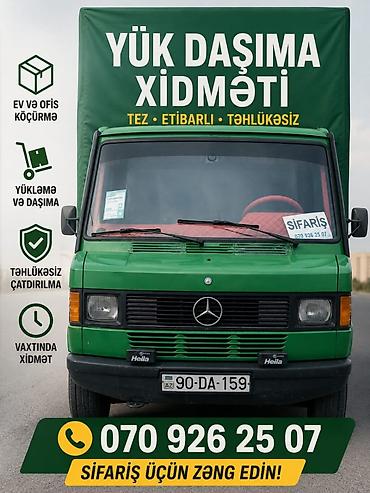 Yükdaşıma və İkinci əl mebel xidməti Yükdaşıma: - Ev və ofis köçürmə
