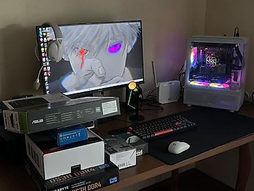 Masaüstü kompüterlər və iş stansiyaları: 🕹️Asus Rtx 5060 2x oc 💾Ana plata gigabayt B760 🎮İntel core i5 — 1