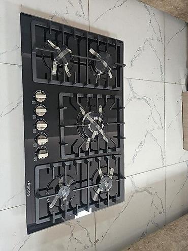 Qaz sobaları: Qaz plitəsi Qaz plitəsi BOOŞ Rengi: Qara Emal Yan alışqanlı model 5 — 4