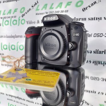 nikon d90 qiymeti: Nicon D90 33K prabeqlə Tək body.
Xaricdən gəlmə maldır.
Orxan_Şəki