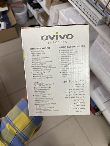 i box: Короб распределительный OVIVO Electric 2 Gang (2‑й бокс — 2