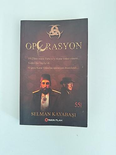mikrafon şur: Məhsul: Kitab – “Operasyon” Müəllif: Selman Kayabaşı Nəşriyyat: Yaxın — 1