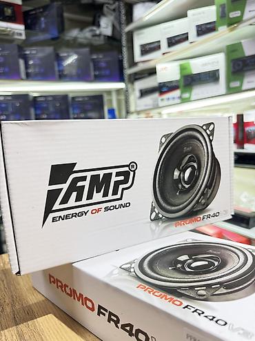 10см динамики AMP российский бренд. Отличное звучание по доступной