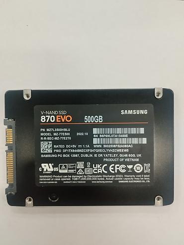 ssd 2 5: 💾 Samsung EVO 870 500 GB SSD | Befo Mağazası Kompüterinizin — 2