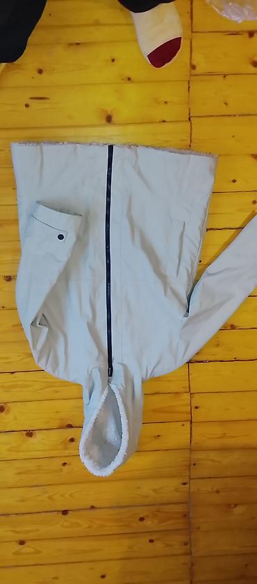 ucuz kask: ZARA kişi üst geyimləri kolleksiyası - Model 1: Yağışa davamlı parkа — 6
