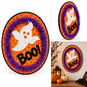 KMT Halloween ukras sa duhom i natpisom BOO – narandžasti HW-006 - na lalafo.rs KMT Halloween ukras sa duhom i natpisom BOO – narandžasti HW-006 -